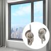 2Pcs Door Crescent Locks Latches Replacement Sturdy Child Safe Sliding Window Stable Locking