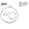 Stylish Faux Pearl Jewelry Gift 1 Set Women Necklace Bracelet