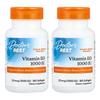 iHerb Doctor's Best Vitamin D3 25mcg (1000IU) Softgels, 180 Count (Pack of 2)