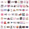 60 Cheer Cheerleading Graffiti Stickers Waterproof Suitcase Laptop Scooter Water Cup Stickers
