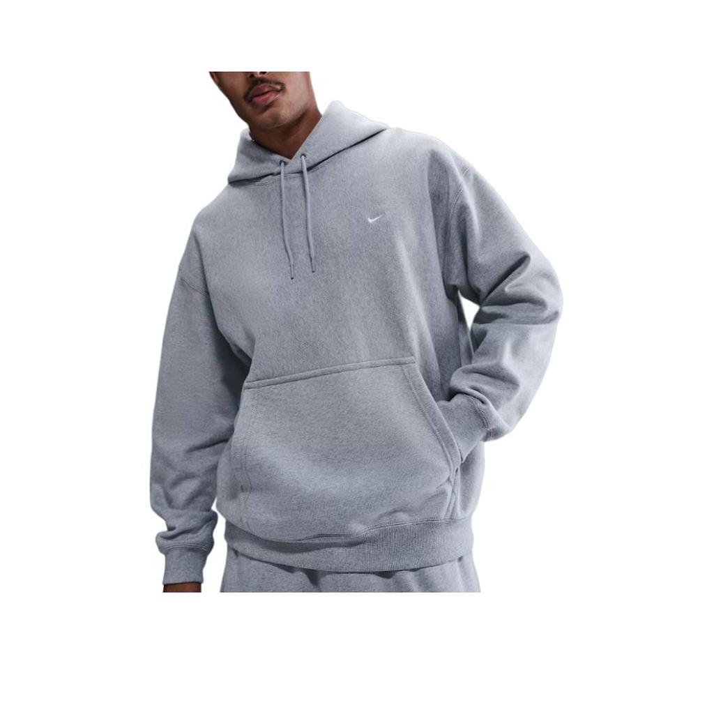 Nike Logo Loose Fit Hooded Long Sleeve Sweatshirt Men sweatshirt Dark-Gray HV1082-063