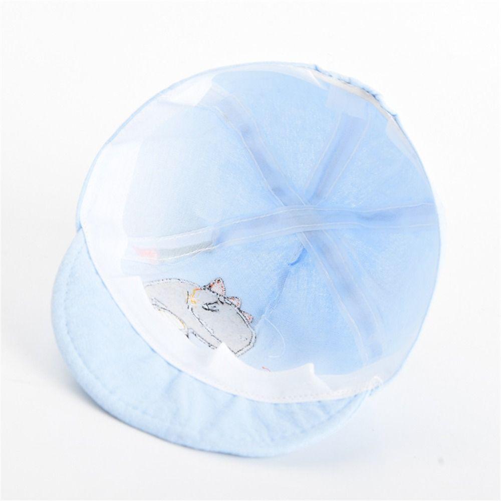 Weiche Baumwoll-Baby-Baseballkappe Dünne Atmungsaktive Schirmmütze Babyhut Lässige Sonnenhut für den Sommer