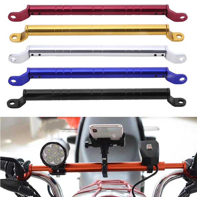 Universal Multifunction Motorcycle Balance Bar Modified Aluminum Alloy Extension Handlebar Headlamp Bracket Moto Accessories
