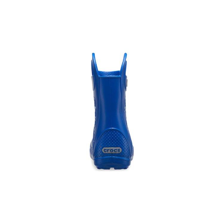 Crocs Rain Boots EVA Comfortable Slip-On Versatile Kids Boots Blue Kids boots 210027-4KZ