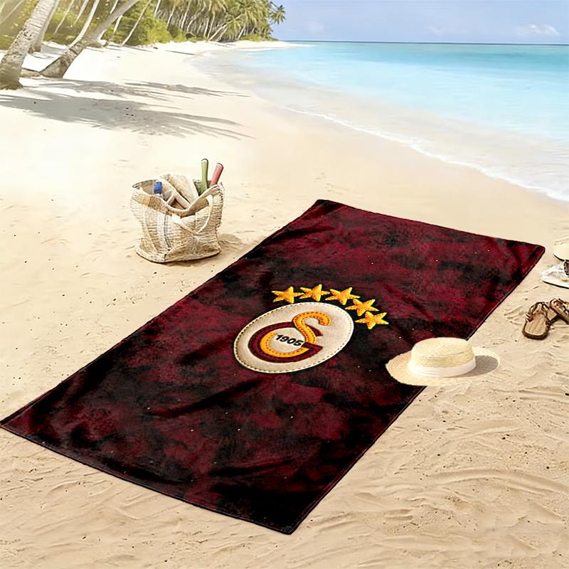 Asciugamano da Spiaggia Galatasaray SK, Un Must-have per Ogni Viaggio Perfetto, Regalo Perfetto per Compleanno, Vacanze per Famiglia e Amici