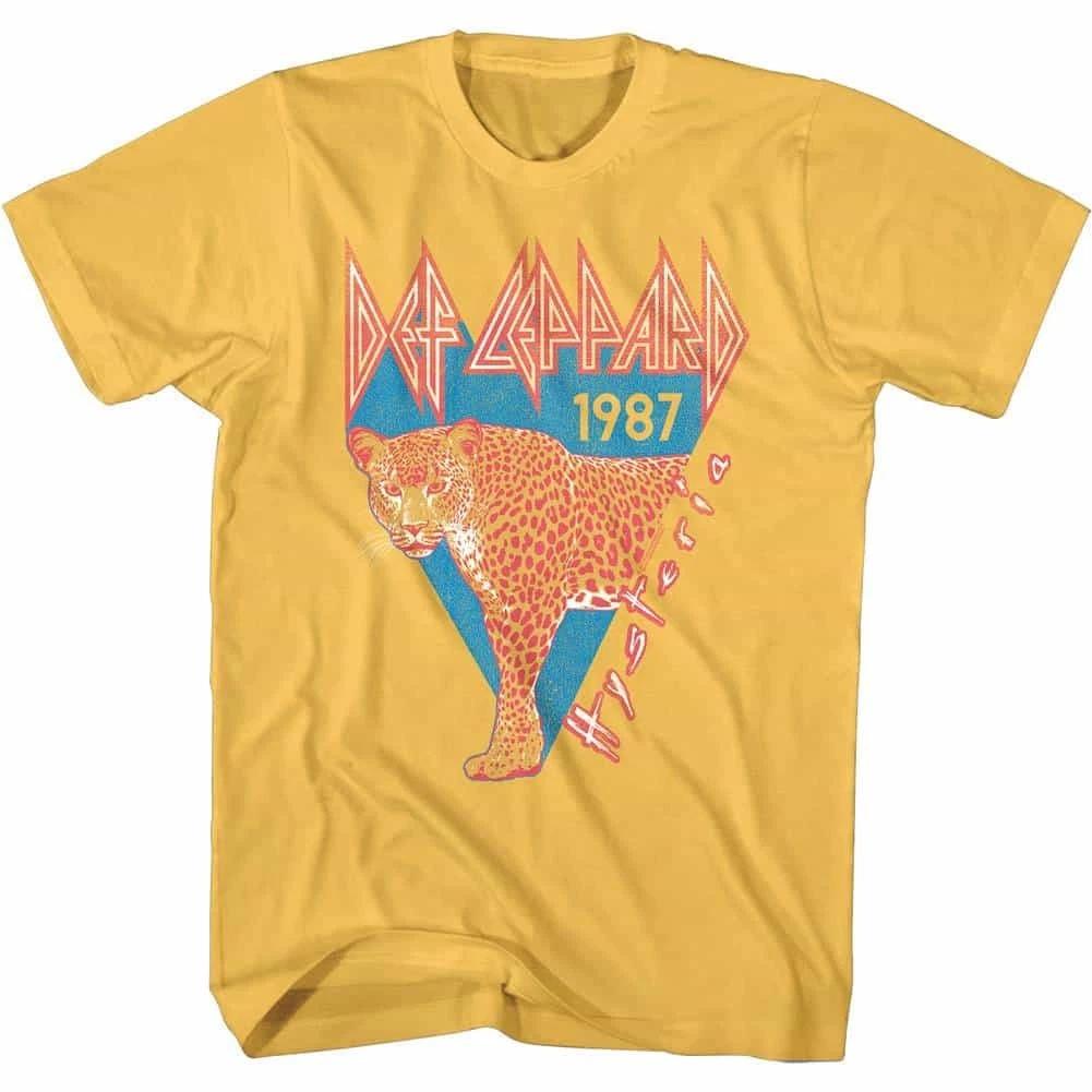 Def Leppard Hysteria 1987 Leopard Men s T Shirt S