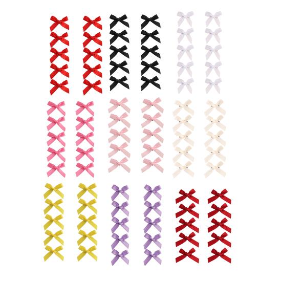 Yousheng 10/24 ks Dívčí sponky do vlasů Mašle Saténové sponky do vlasů Tvar hvězdy Dlouhé krátké kudrnaté zapletené vlasy Nástroj Vlasové doplňky