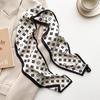 Skinny Neckerchief Long Hair Ribbons Scarfs Women Fashion Headbands Neck Scarves 13x110cm