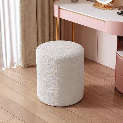 Modern Makeup Stool Home Living Room Internet Celebrity Simple Photo Dresser Light Luxury Chair Nordic Manicure Low Round
