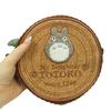 Marushin Pouch (Large) Studio Ghibli "My Neighbor Totoro" Log, Corduroy, and Cork Design, Perfect As a Gift for Birthdays, Makeup, Cosmetics, or Small