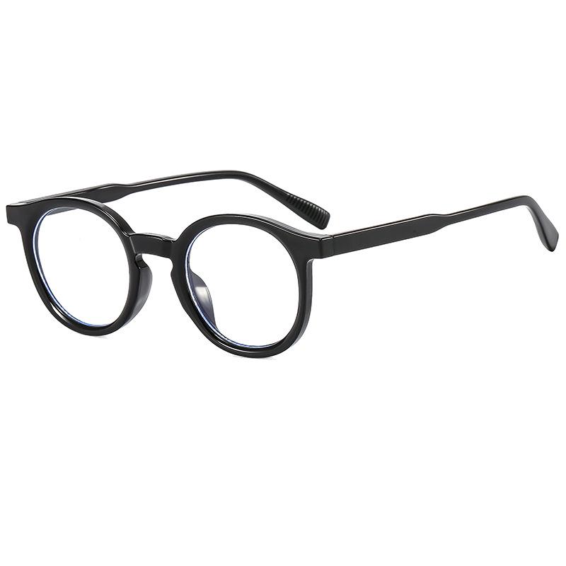 2022 Korean Style Round Glasses Frame 3615 - Anti-Blue Light Lenses for Selfies