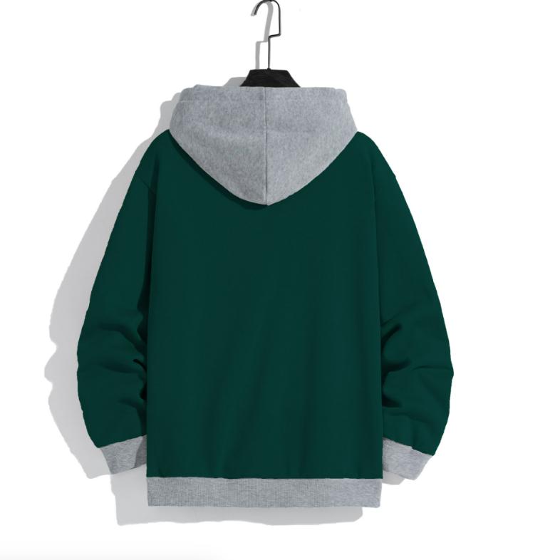 Men's Fashion Hooded Sweater Men's Spring and Autumn Western Style Casual Sports Age-reducing Sweater