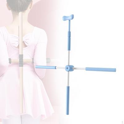 Yoga Stick Cross Open Back Rod for Strength Training Exercise Added Mobility
