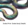 Snake Shape Mold Epoxy Resin Casting Jewelry Making Supply Handmade DIY Earring