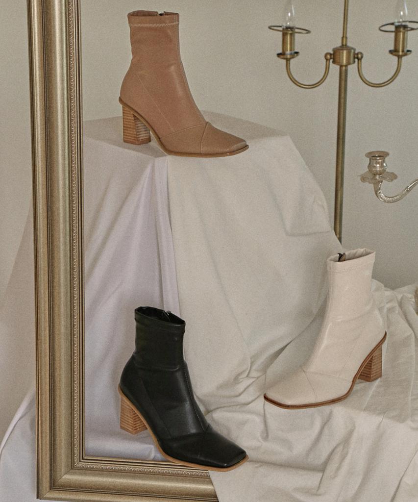 Ashgray Studios 1412 Ronte Spandex Ankle Boots (Type B)