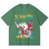 230 Gsm 100% Cotton Dragon Ball V35 Goku Print Unisex Heavy Cotton T Shirt