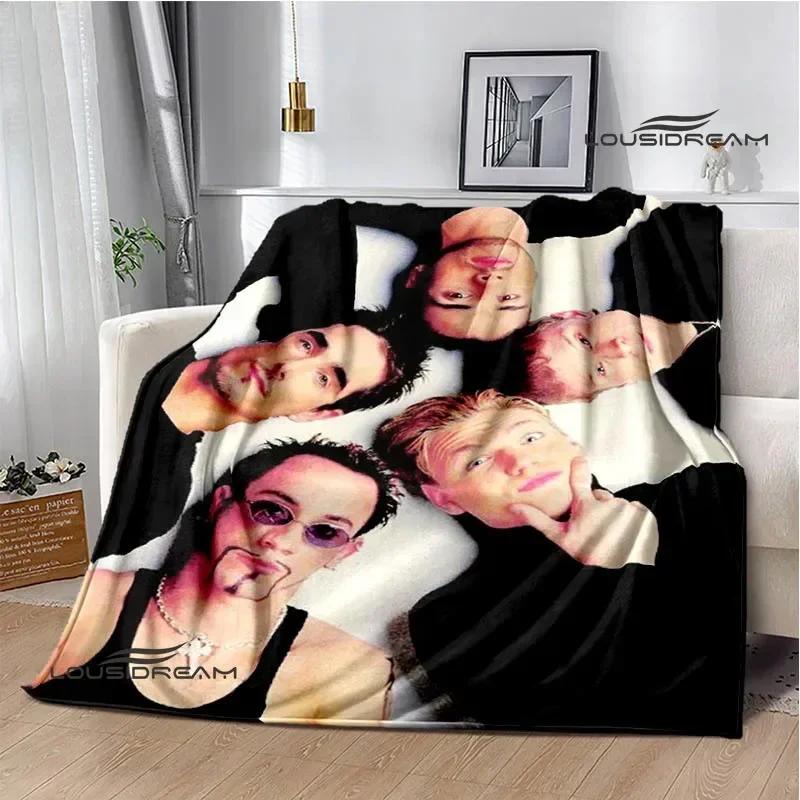 BSB Band Backstreet Boys Print Blanket Picnic Blanket Flannel Warm Blankets Soft Cozy Blankets Home Travel Blanket Birthday Gift