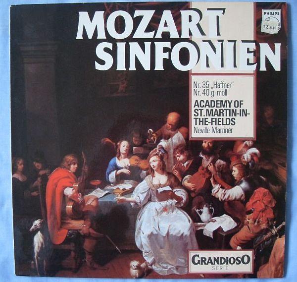 LP Record WOLFGANG AMADEUS MOZART , THE ACADE - Mozart Sinfonien: Nr. 35 "Haffner", 657022 Philips Germany Classical Used