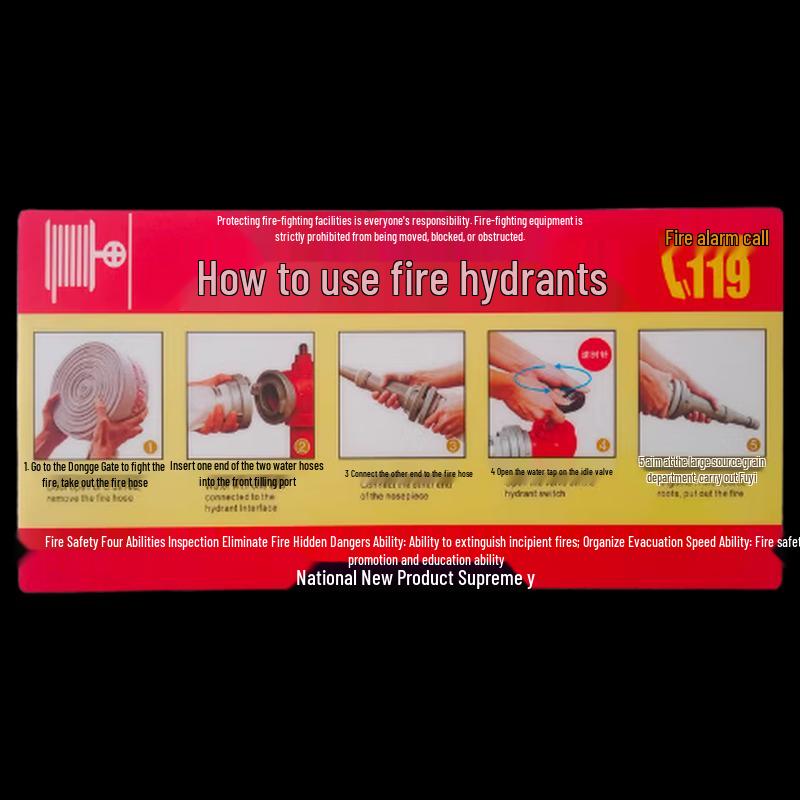 Brangdy Fire Safety Warning Sign