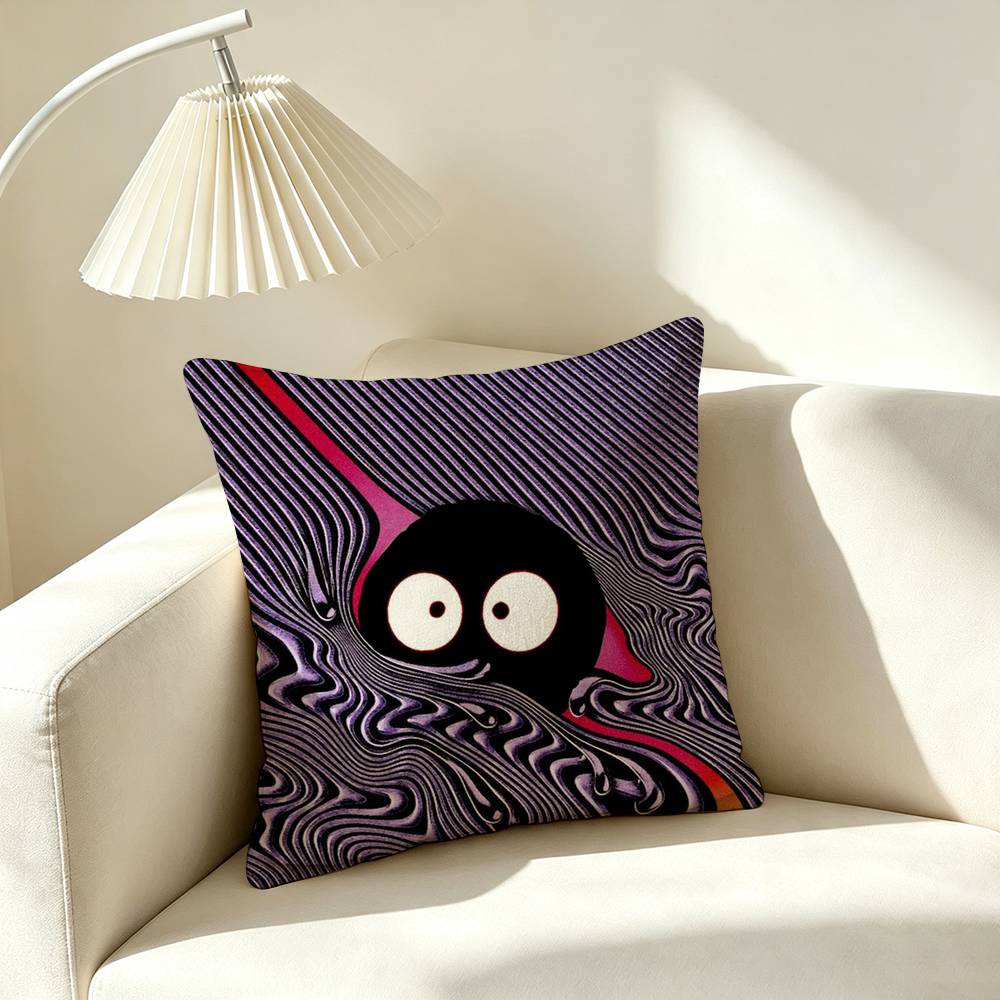 T-Tame Impala Rock Band Square Double-Sided printed Pillow Case Bedroom Bedside Pillow Sofa Cushion Cover