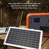 20W Solar Panel Kit Monocrystalline Portable Solar Cell with Waterproof Controller for Car Boat Street Light