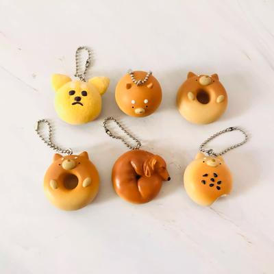 Bulk Gacha Capsule Toy Model Shiba Inu Bejeweled Creative Ornament Animal Peripheral Pendant Keychain