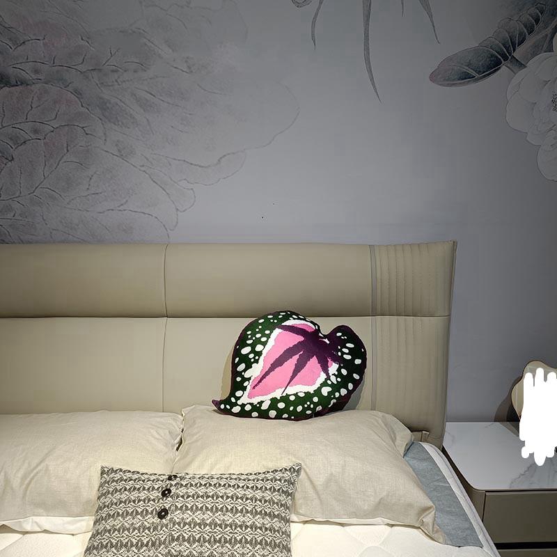Tropical Plants Pillow for Living Room Sofa Cushion Leaf Pillow Turtle Back Decorative  Green Bedroom Leaves Plant Cushion