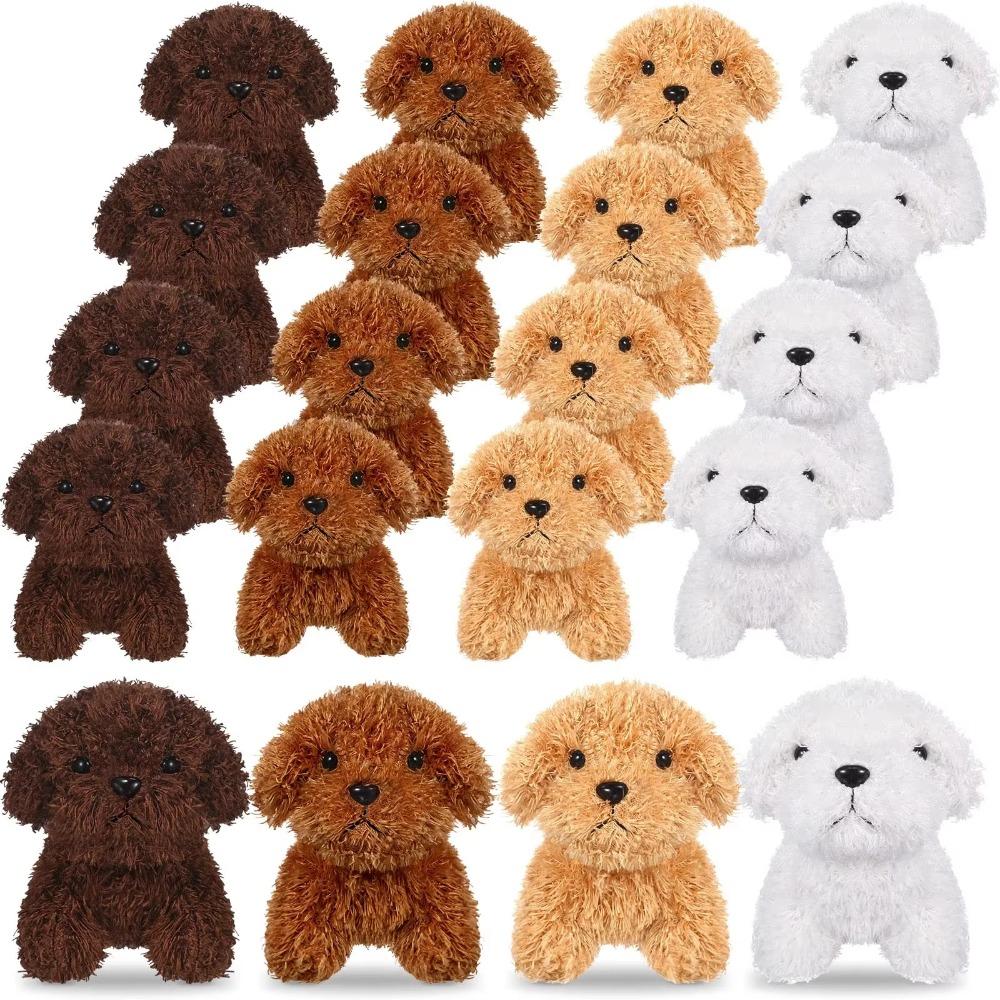 12-24PCS Teddy Dog Plush Toys Stuffed