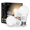 ORALUCE LED Bulb, E26 Base, Daylight White, 12W, 1200lm (equivalent To 100W), 5000K, 220-degree Wide Beam Angle, High Color Rendering, Non-Dimmable,