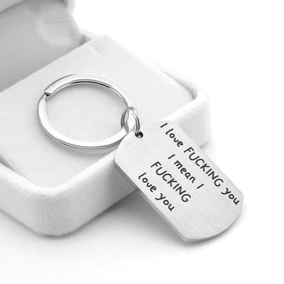 Zjednodušený styl Nerezový materiál s klíčovým nápisem