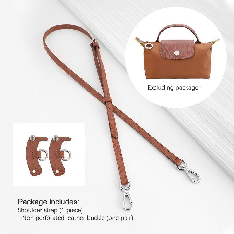 Tasche Lederriemen Universite Mini Tasche Schulterriemen Grau Mini Tasche Stanzfreie Modifikation Zubehör