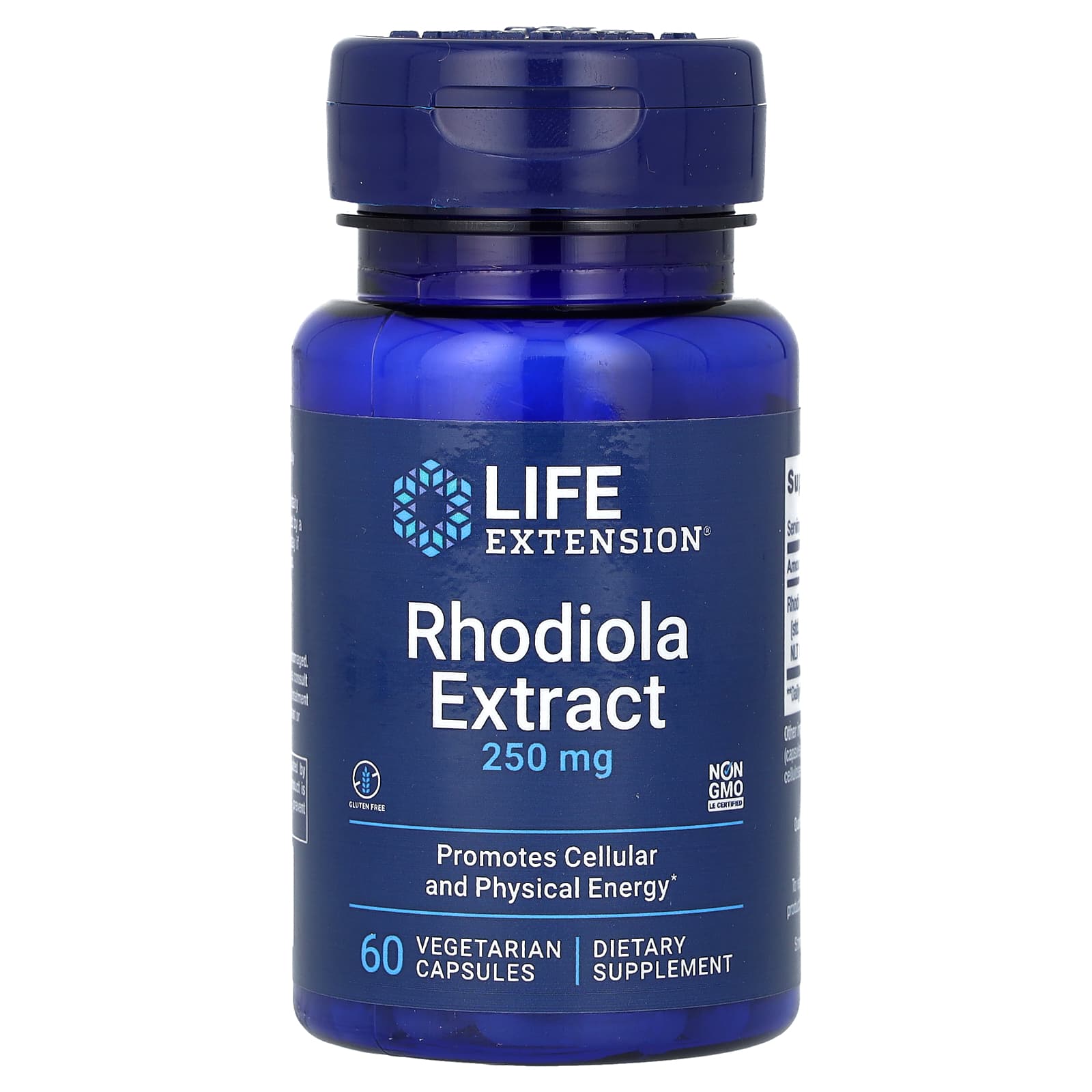 

Life Extension, Rhodiola extract, 250mg, 60 vegetable capsules