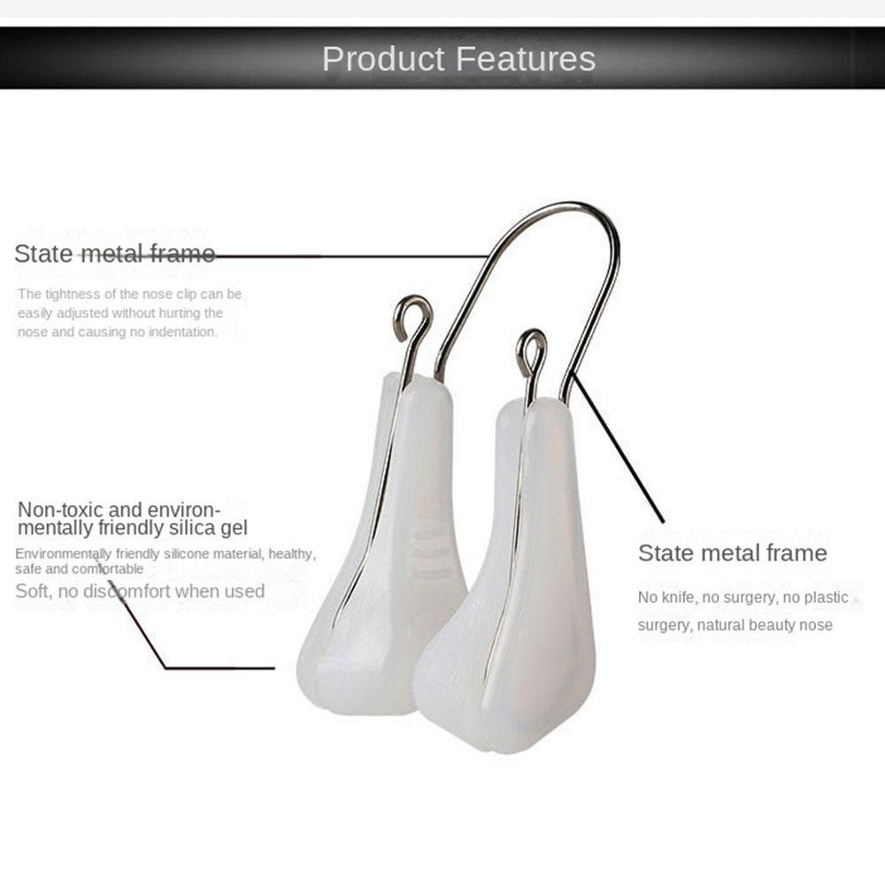 Nose Shaping Corrector Nose Straightener Silicone Nose Lifter Nose Shaper Clip Nose Lift-Up Shaper