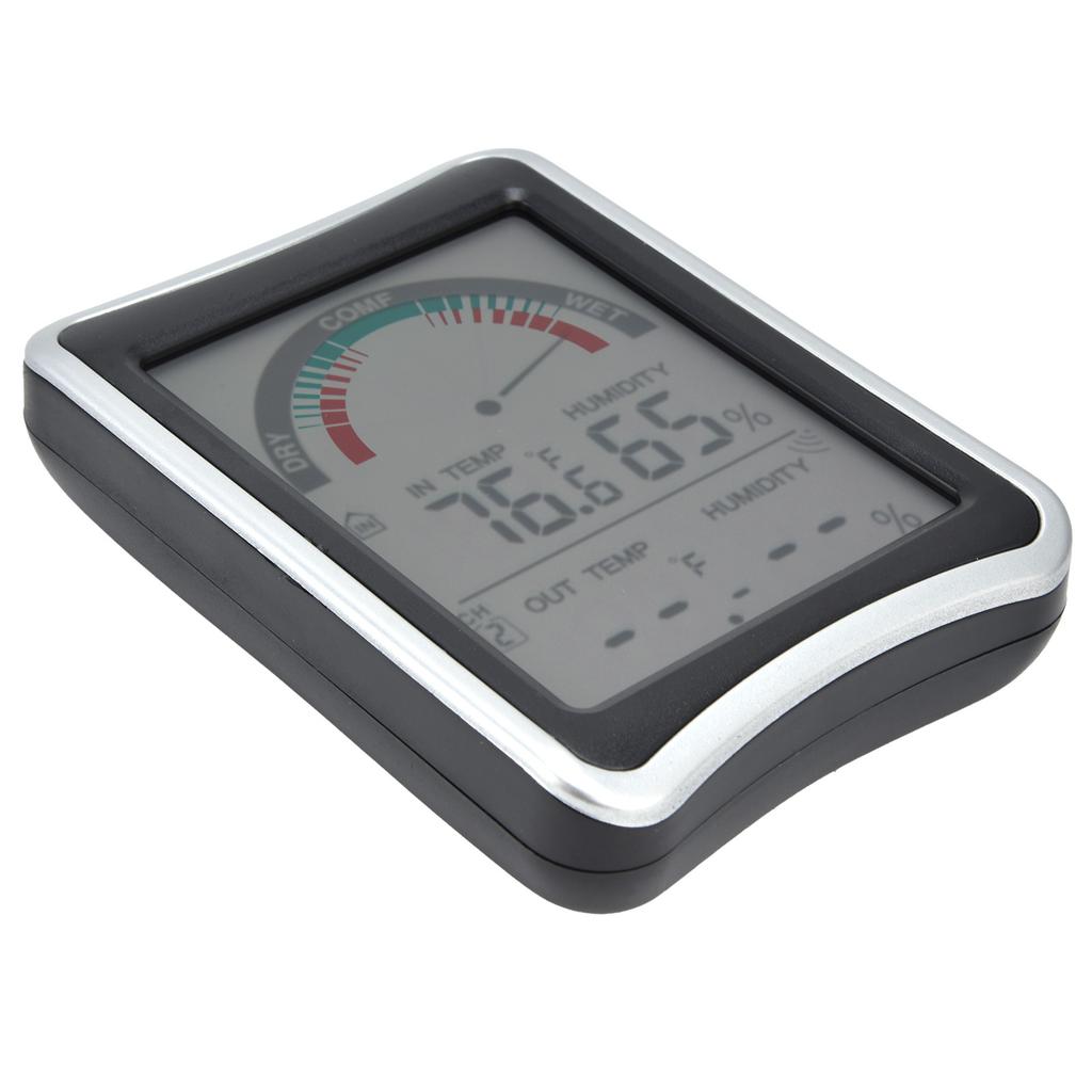 Wireless Digital Thermometer Hygrometer Indoor Temperature Humidity Meter 50 Celsius 70 Celsius  20percent 99percent RH