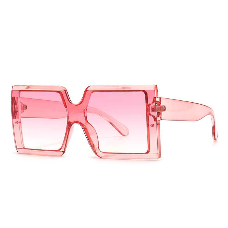 Cross-Border Square Jelly Color Ins Style Sunglasses Trendyy Street Photography Modern Charm Sunglasses Q1254
