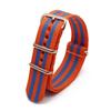 Rose Gold Buckle Nylon Watch Strap - Canvas Replacement for DW Watches