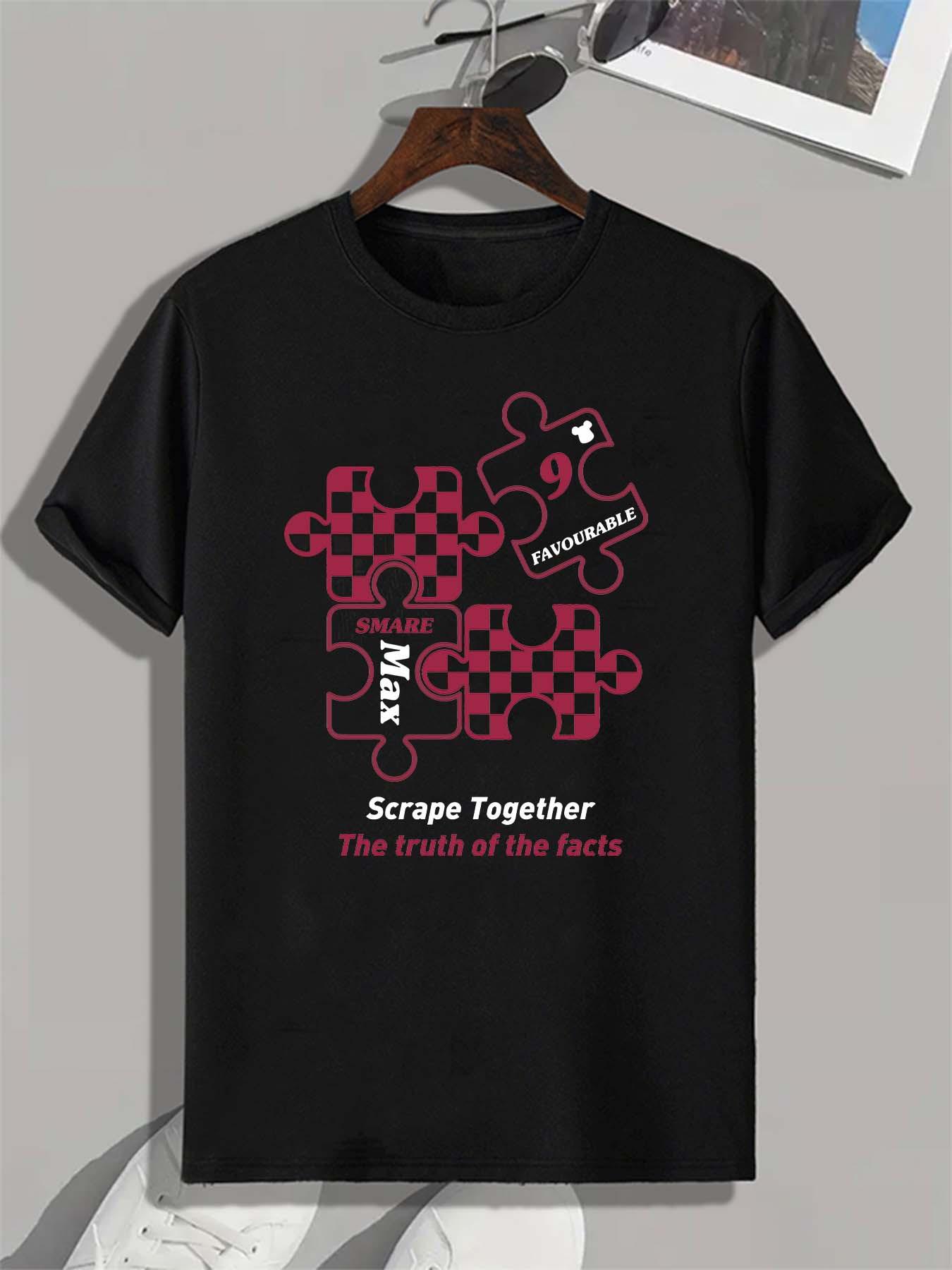 Casual Sports T-shirt Short Sleeve L