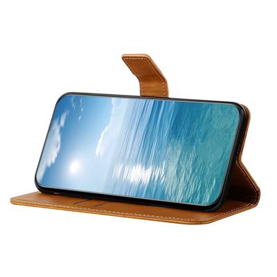 Pentru Samsung Galaxy S24 FE Husă din Piele Model Linii Portofel Husă Telefon