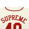 Supreme 40 Acres Twill Baseball Jersey Natural