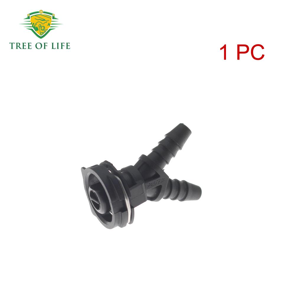 1/2/5/10x ID 6MM Adapter Vent Hose Pipe Deputy Kettle Water Pipe Exhaust Pipe Connector For Mercedes-Benz Engine models