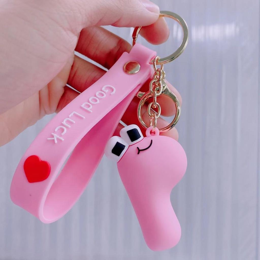 Lore Alphabet Keyring Stickers Toys Keychain Pendant Figures Kids Christmas Gift