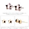 LOKUMI Made In 18K K18 Petite Small Star Nickel Earrings, Japan, Gold, Post, K18, Hypoallergenic, Star, Women's, Simple, Stud, Small, Earrings,