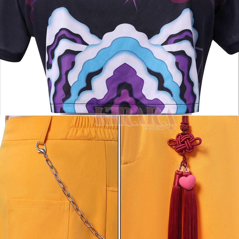 Mira Cosplay Costume Wig KPop Women Girl Idol Demon Hunters Cosplay Role Play for Party Carnival Outfits Halloween Costumes