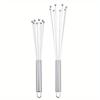 1PC Handheld Egg Beater Rust-proof Egg Wave Bead Whisk Set Handheld Egg Cream Whisk Kitchen Baking Tools