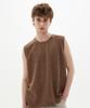 LEARVE Elba Resort Knit Sleeveless Camel (Relaxed Fit)
