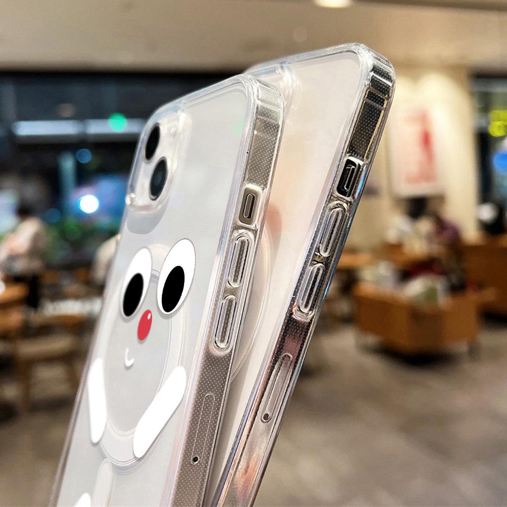 Magnetic Phone Case for iPhone 12 14 16 17 Pro 17 16 15 14 13 12 Pro Max  12 13 14 15  16 High Quality Shockproof Shell Full Protection Cute Style