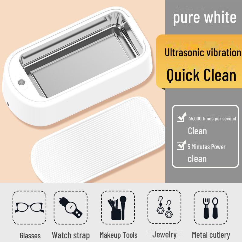 

Портативный ультразвуковой аппарат для чистки очков и зубных протезов с таймером