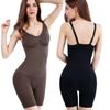 Nahtloser Damen-Body, Po-Heber, Shapewear, Taillentrainer, Riemchenrücken, Brustunterwäsche, Korsett