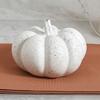 Halloween Pumpkin Ornaments, Resin Delicate Texture Stable Sculpture, Spotted Textured Accents, for TV Cabinet Wine Cabinet Table Decor
