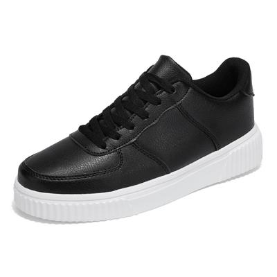 Zapatillas Deportivas de Cuero para Patinar Otoño Primavera Hombres Mujeres Estudiantes Hombres Mujeres Ocio Casual Deportes Caminar Zapatillas